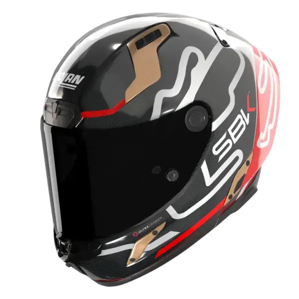 [123456] NOLAN X-804 RS SBK 360 KARBON KAPALI KASK